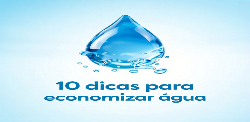 Dicas para economizar água