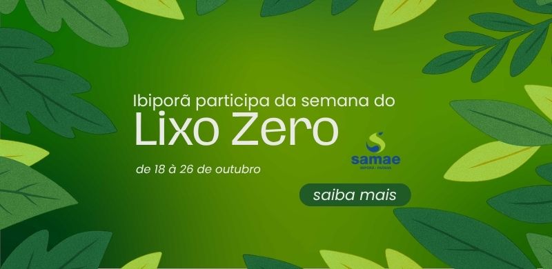 Ibiporã participa da Semana Lixo Zero Paraná com PIT STOP de lixo eletrônico na